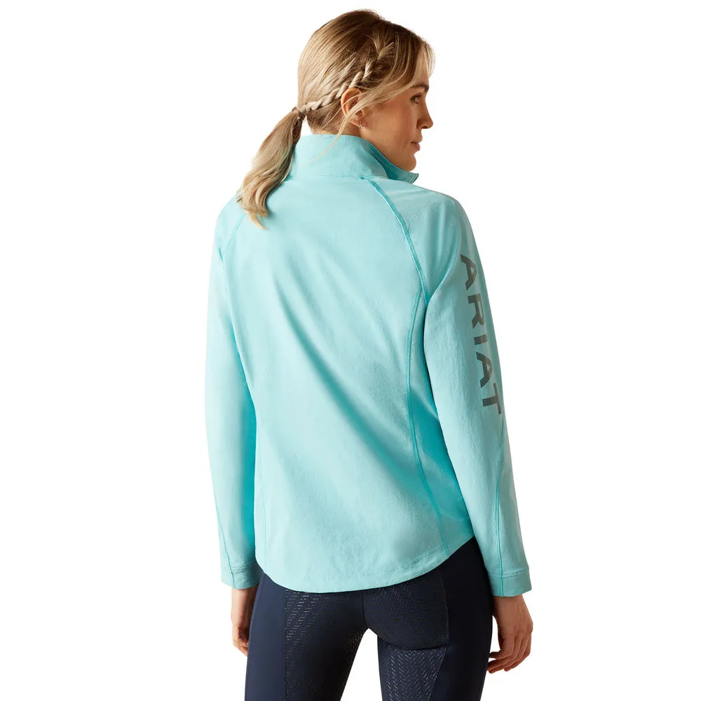 10048851 Women's Agile Softshell Jacket - Marine Blue