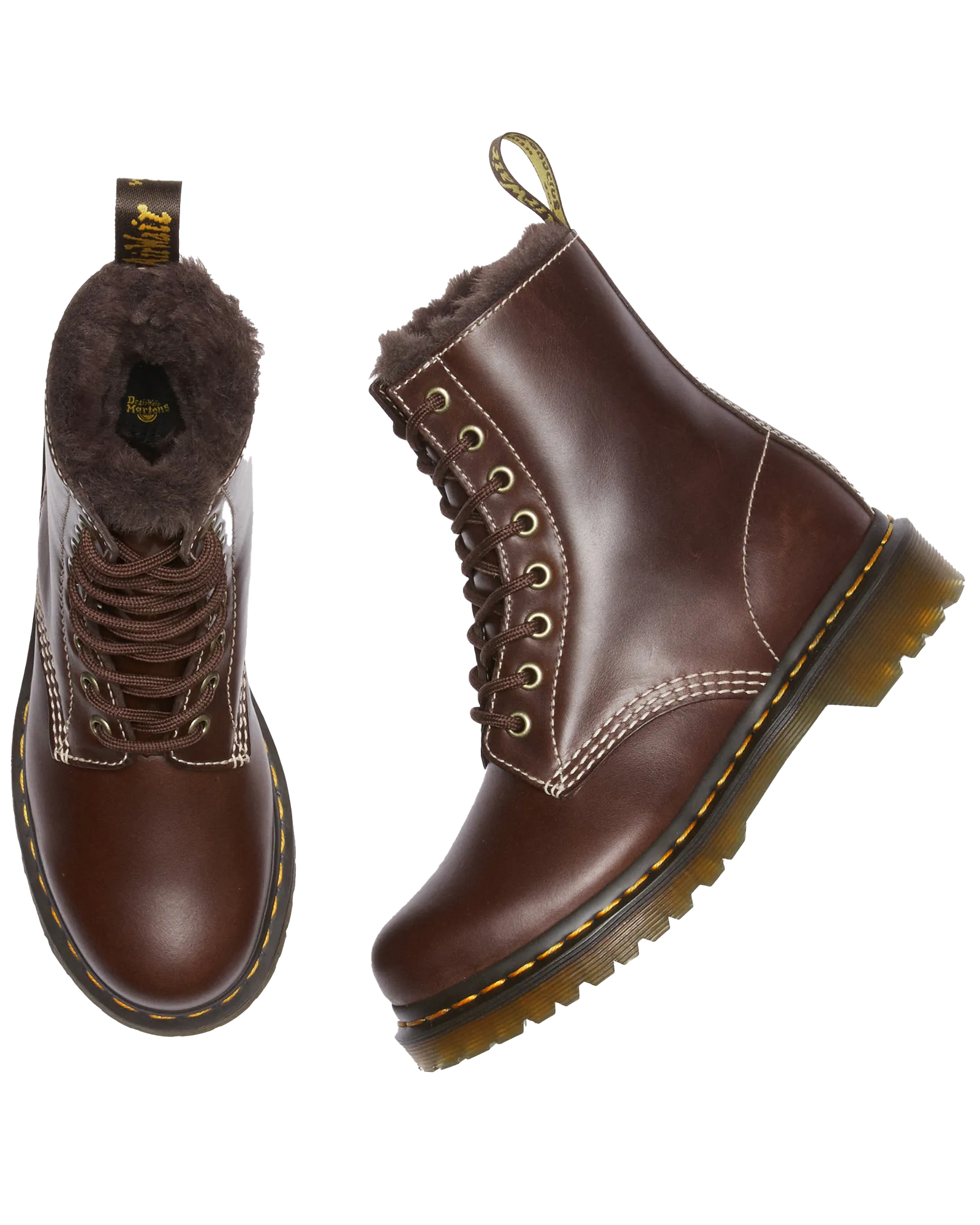 1460 Serena Classic Boot in Dark Brown