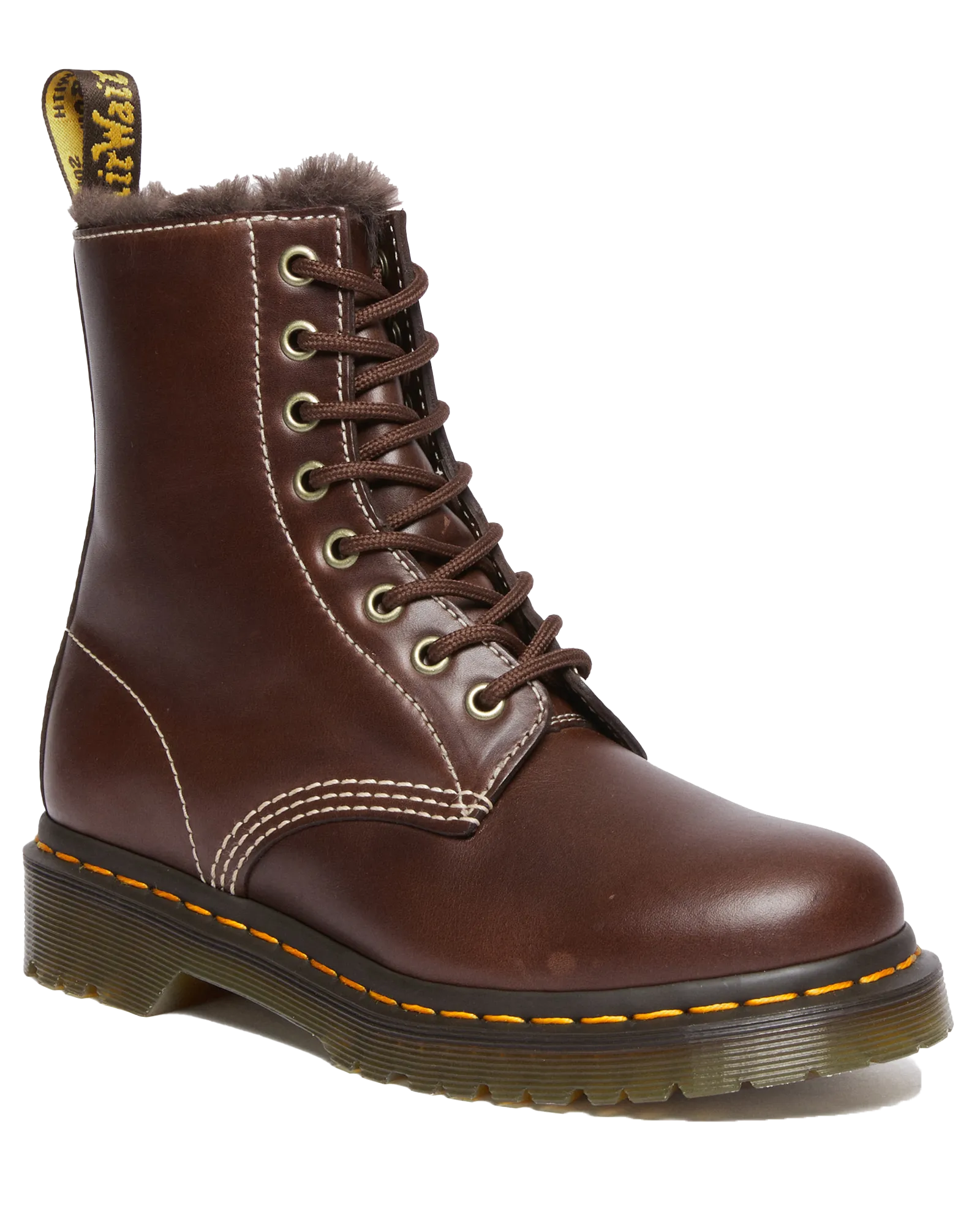 1460 Serena Classic Boot in Dark Brown