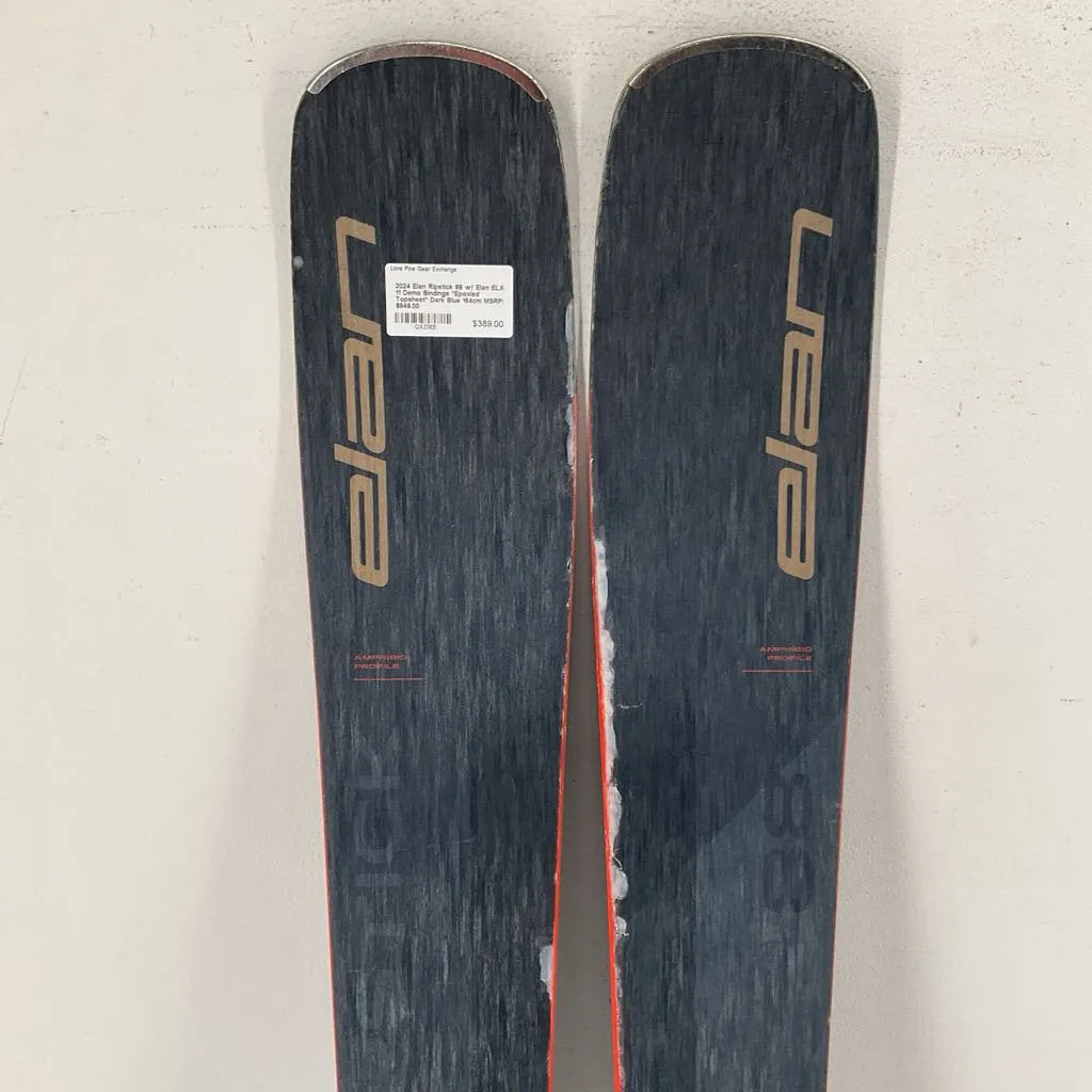 2024 Elan Ripstick 88 w/ Elan ELX 11 Demo Bindings *Epoxied Topsheet*