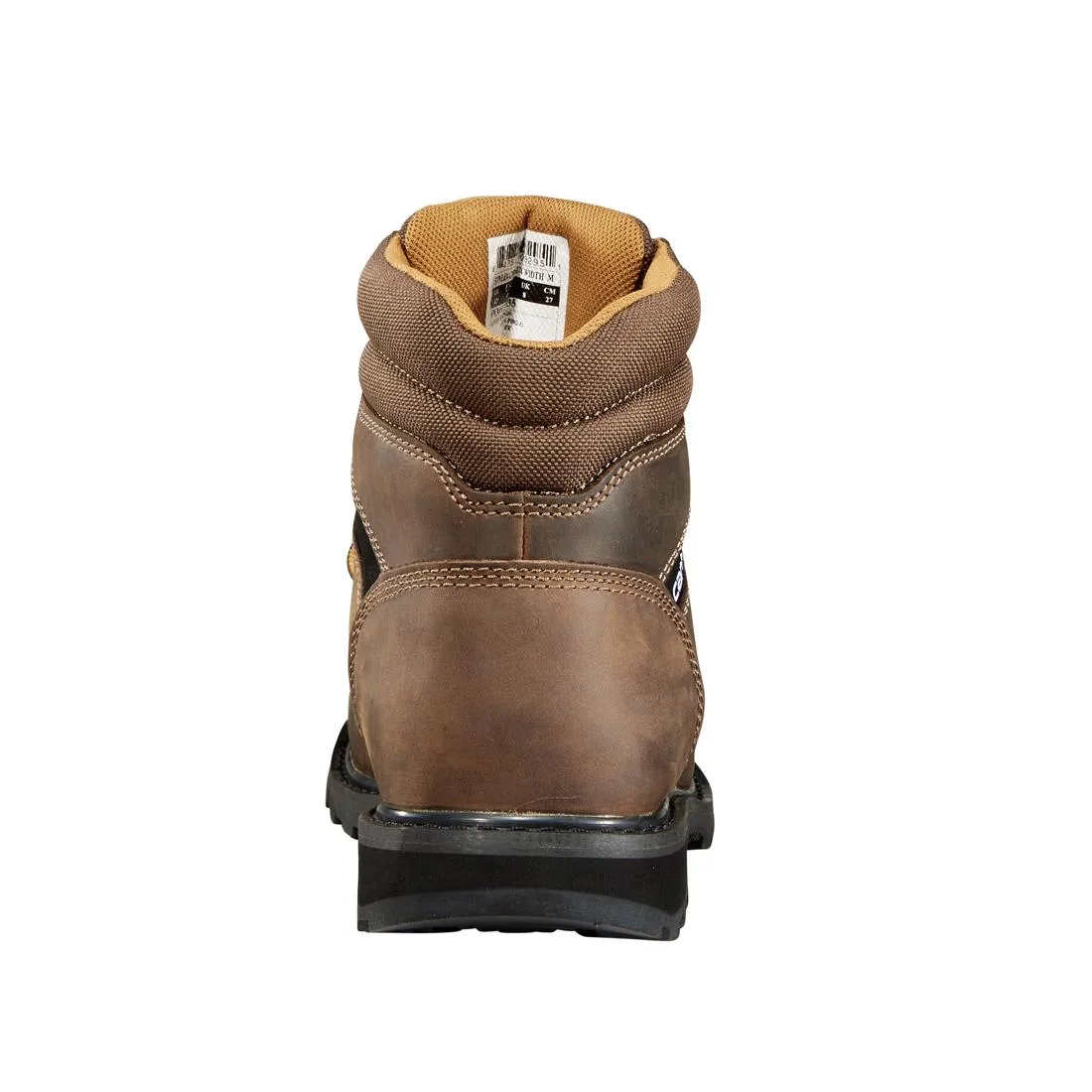 6" Traditional Welt Steel Toe Work Boot Brown