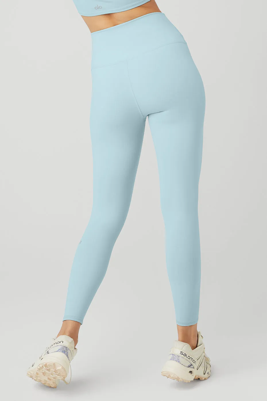 7/8 High-Waist Airbrush Legging - Chalk Blue