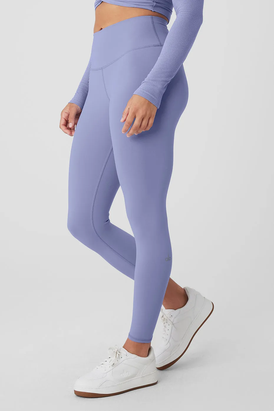 7/8 High-Waist Airbrush Legging - Lilac Blue