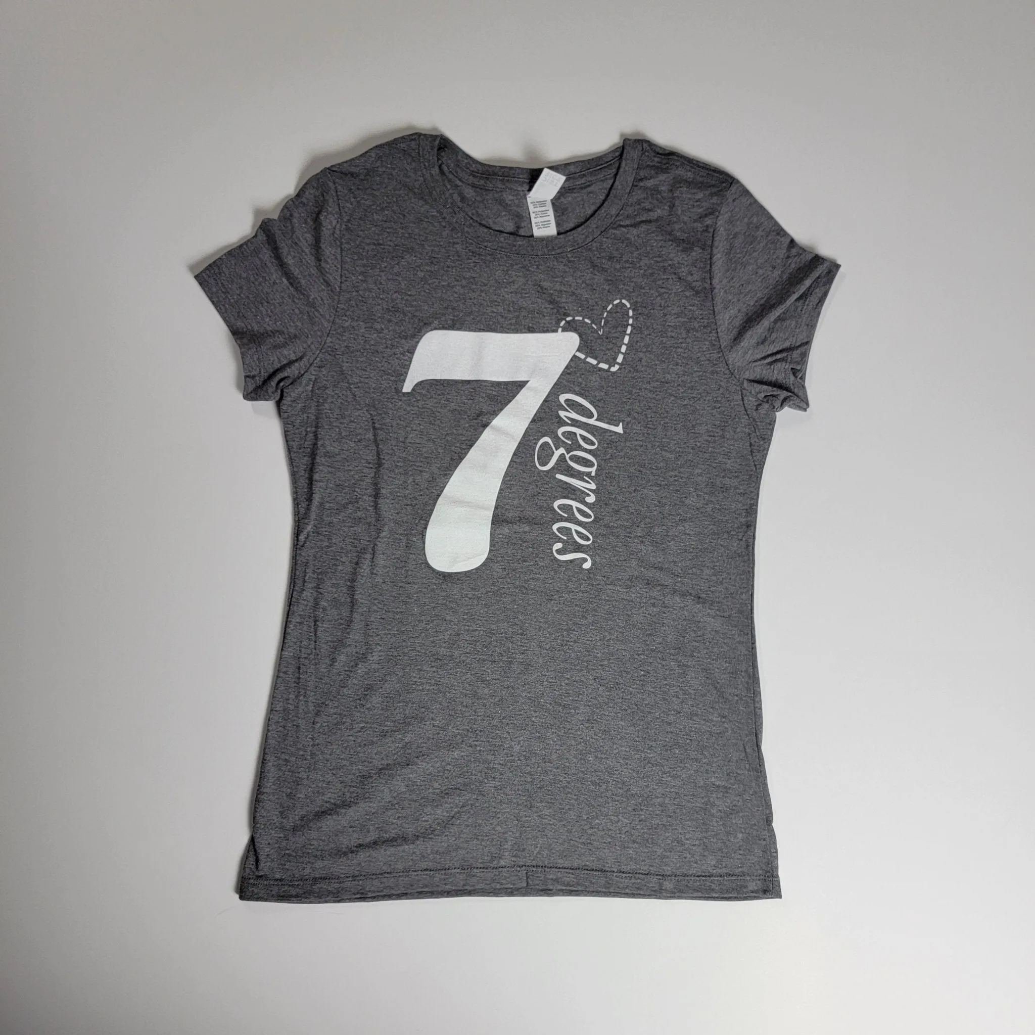 7D Logo Round Neck T-Shirts