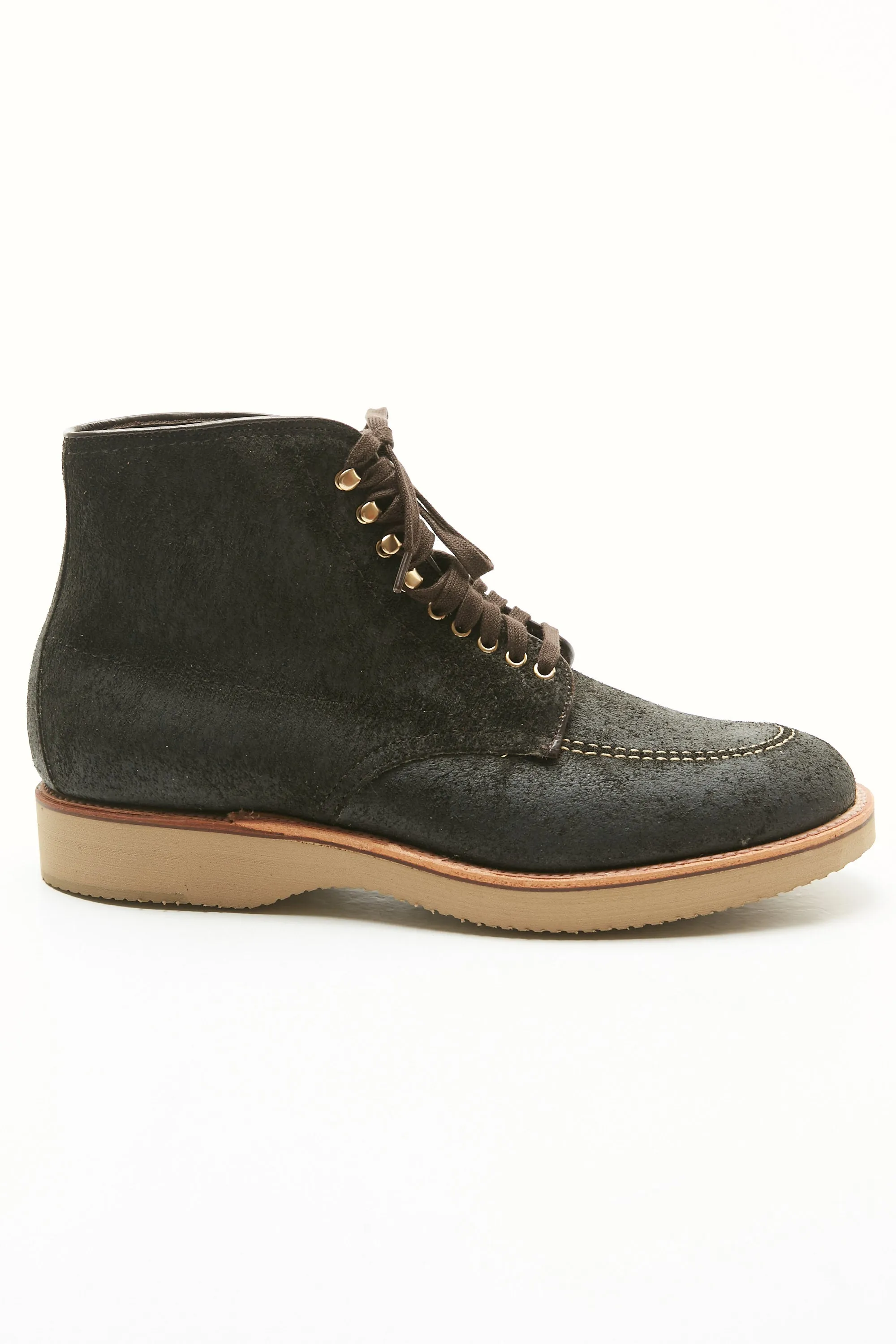 Alden x Totem EXCLUSIVE "The Lombard" Indy Boot - Reverse Earth Chamois