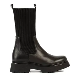 Alexia Black Chelsea Boots