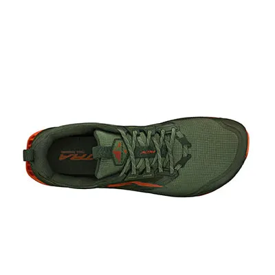 Altra Lone Peak 8 Mens Trail Running Shoe - Dusty Olive