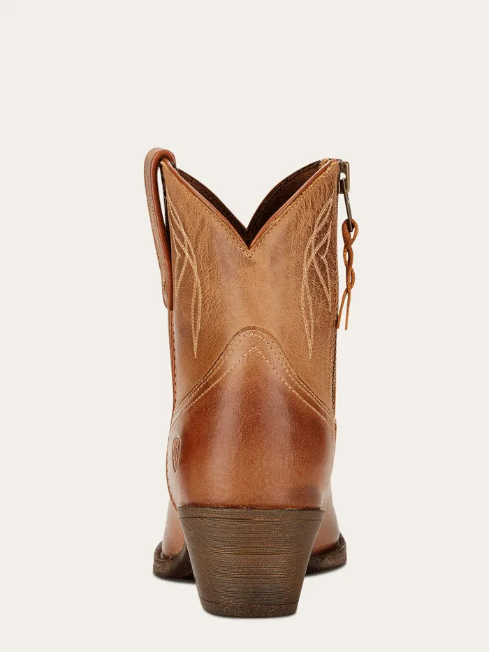 Ariat 10017323 Womens Darlin Western Boot Burnt Sugar Copper