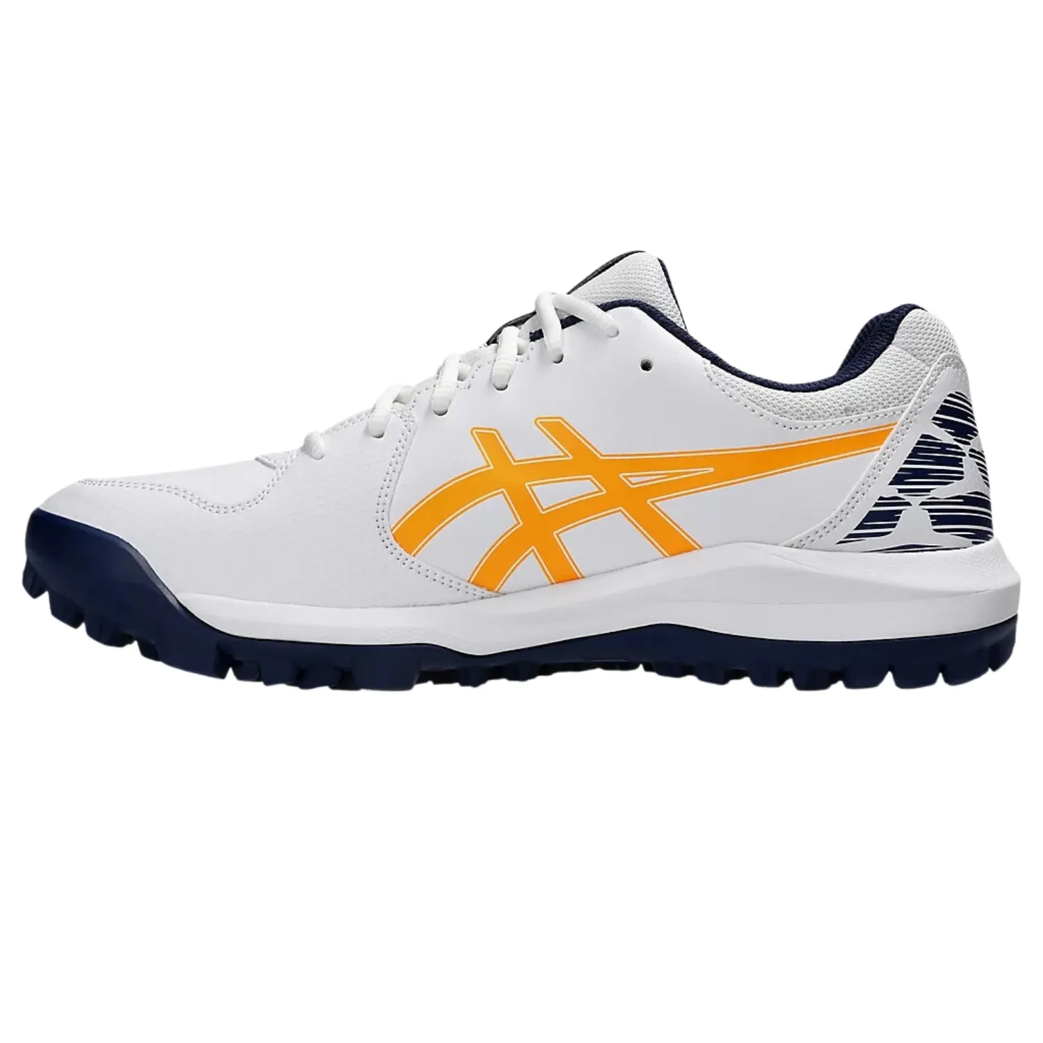 Asics Cricket Shoes Gel-Lethal-Field - White Orange