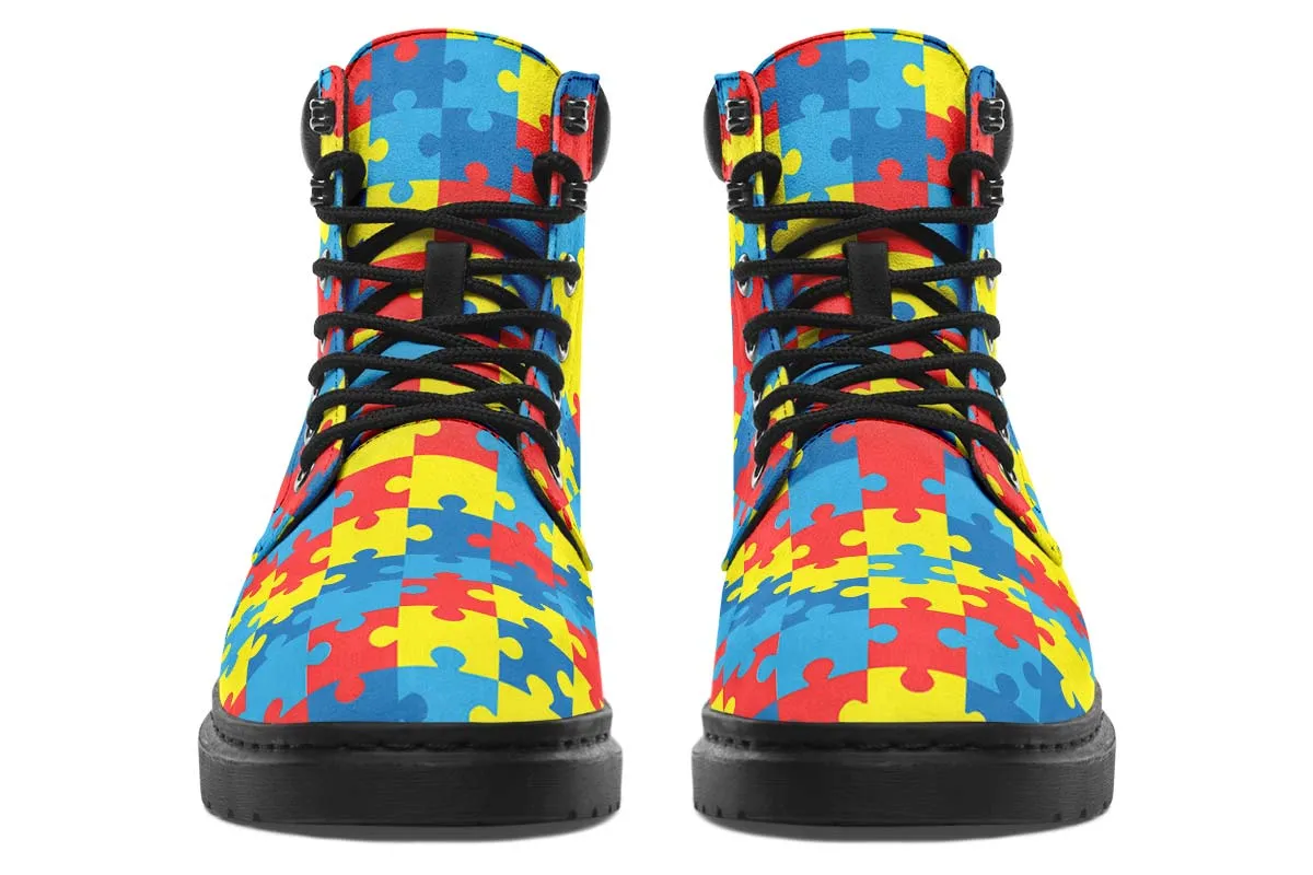 Autism Awareness Classic Vibe Boots