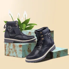 Bacca Bucci WOMEN Genuine-Leather High-Ankle Chukka Boots | Model Name: MASHA