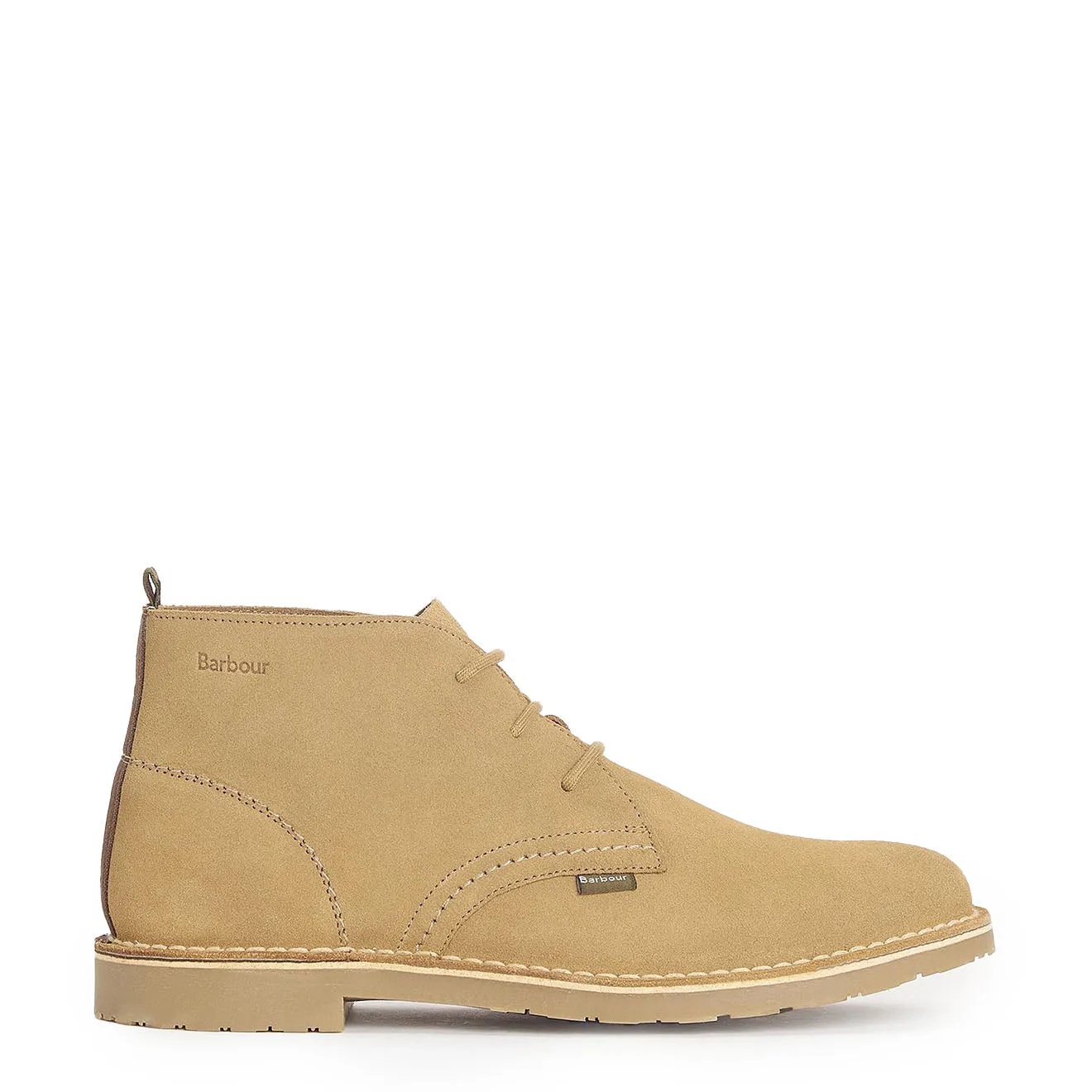 Barbour Siton Desert Boots Sand Suede