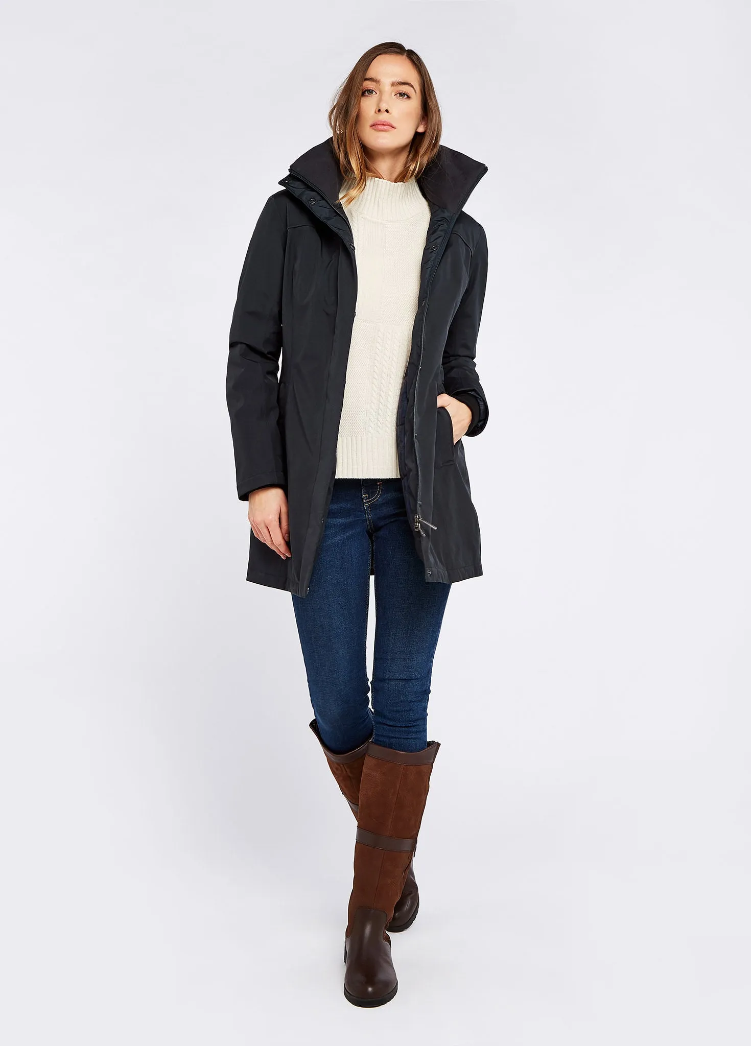 Beaufort Travel Coat - Navy