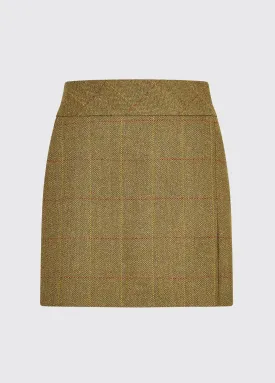 Bellflower Tweed Skirt - Elm