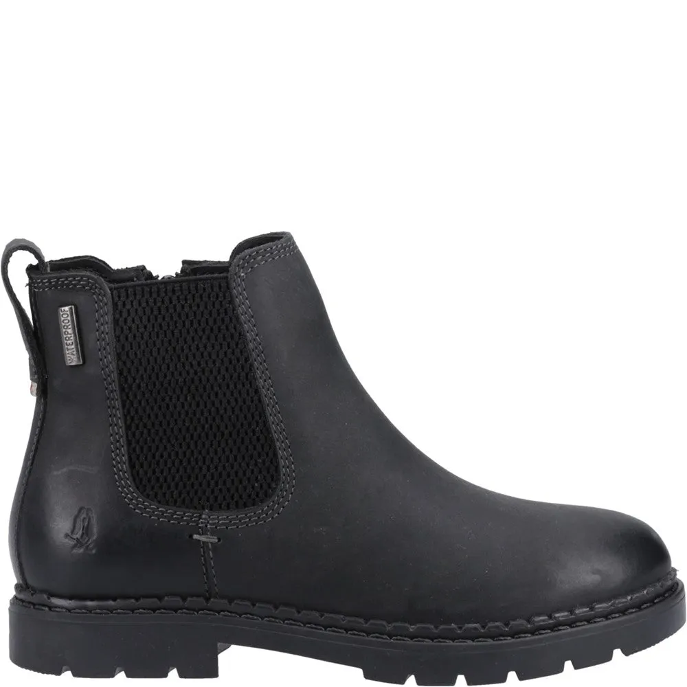 Black Mini Preston Boots