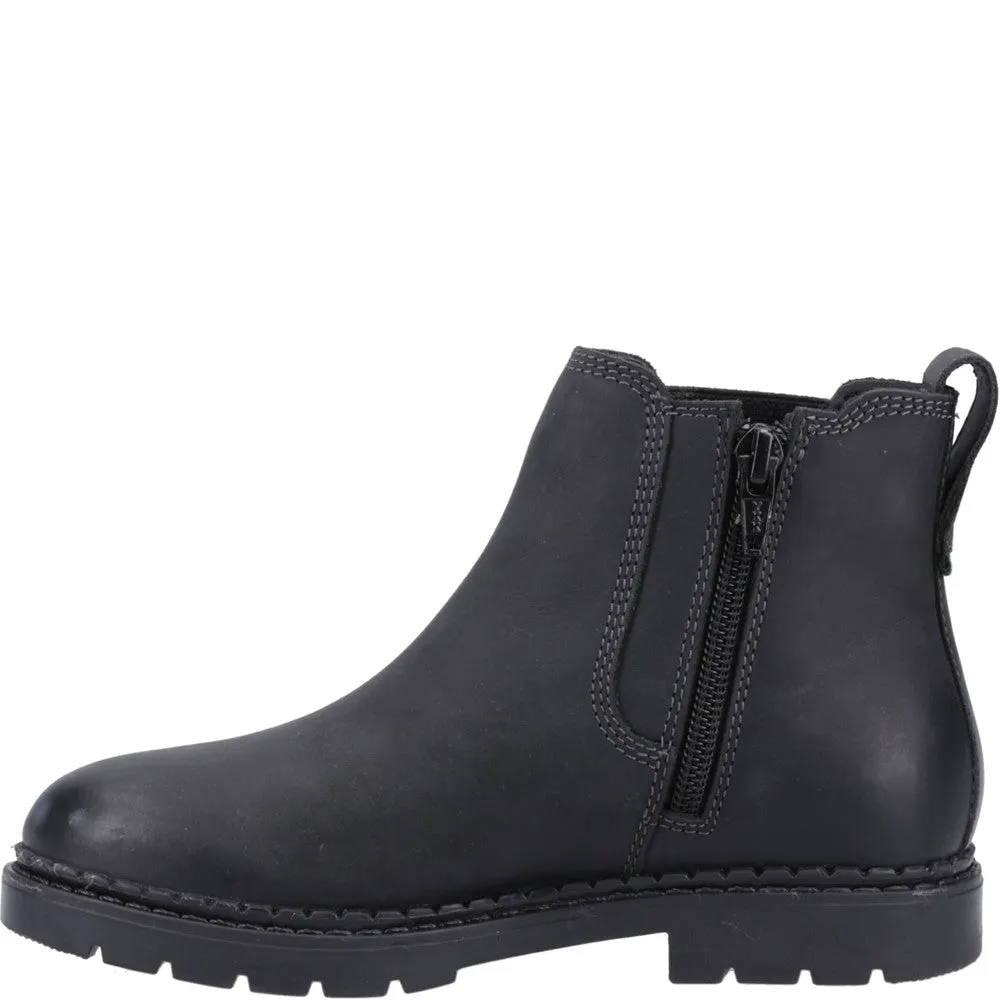 Black Mini Preston Boots