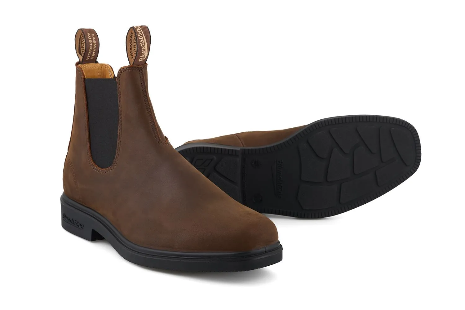 Blundstone 2029 Brown Slip On Chelsea Boots