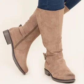 Bold Steps Boots, Taupe