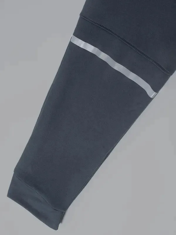 Boys Solid Slim Fit Joggers with TECHNO GUARD