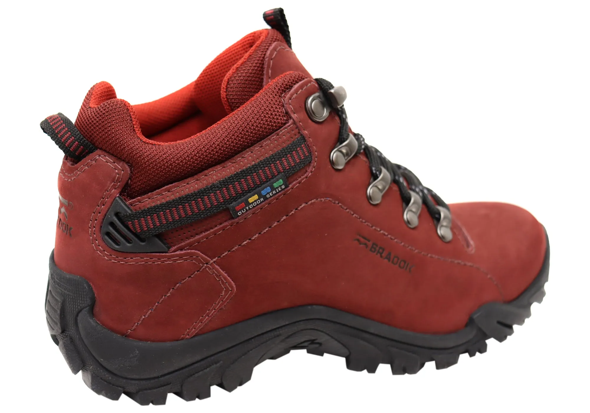 Bradok Kreek 2 W Womens Comfort Leather Hiking Boots Made In Brazil