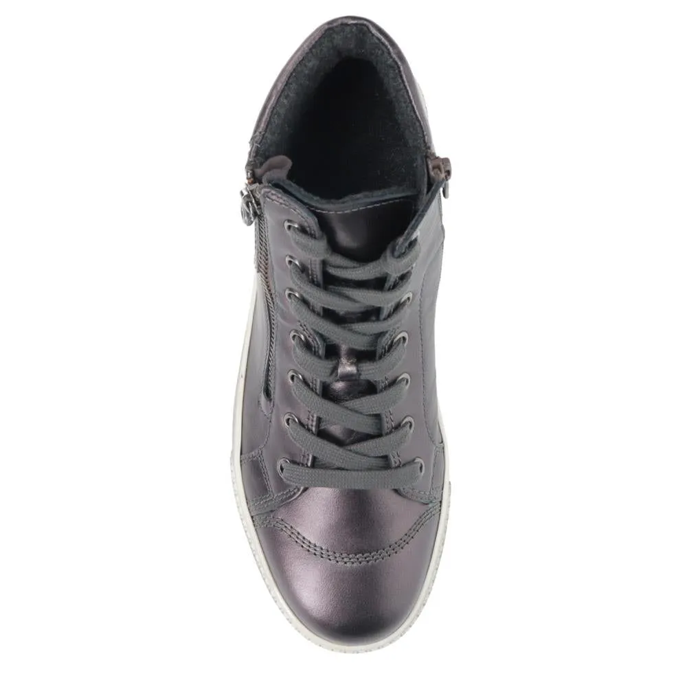 Bulner High Top Leather Trainers - GAB34515 / 320 630