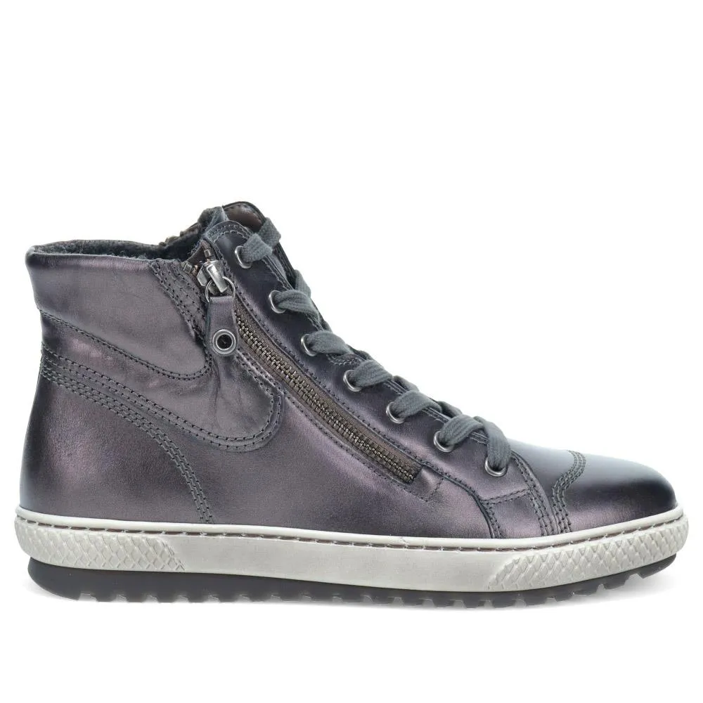 Bulner High Top Leather Trainers - GAB34515 / 320 630