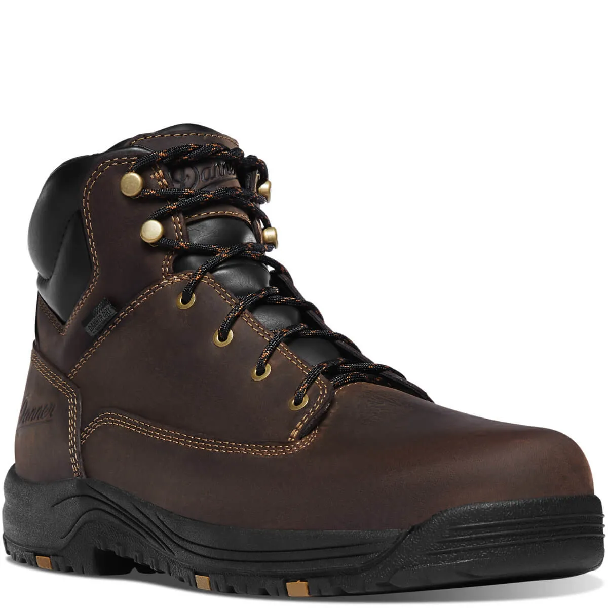 Caliper 6 Inch Alloy-Toe Waterproof Work Boot Brown