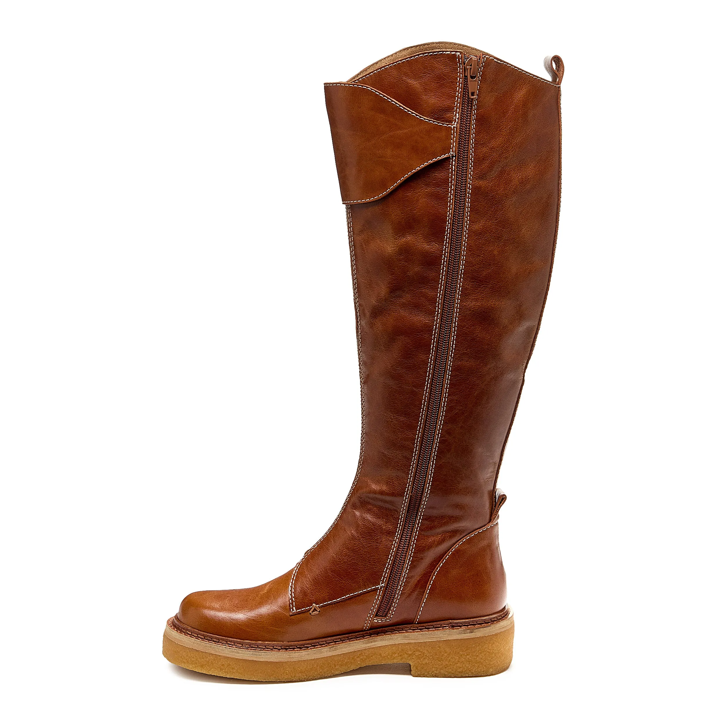 Cape Caramel Tall Boots