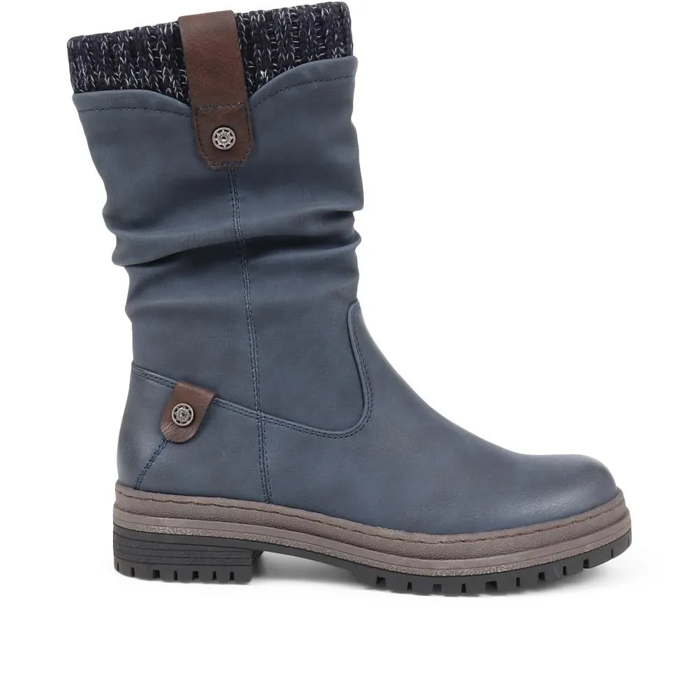 Casual Mid-Calf Boots - TELOO38001 / 324 311