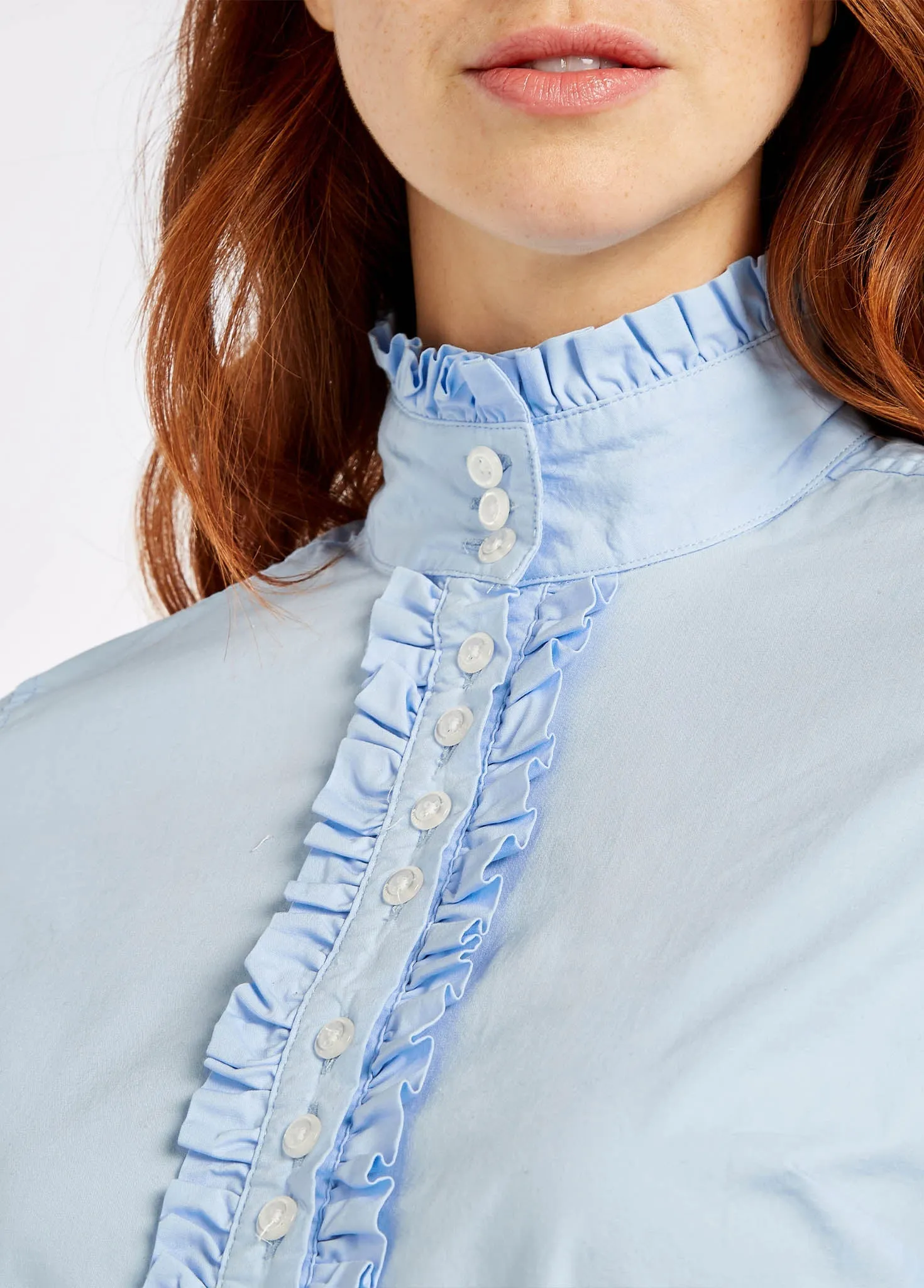 Chamomile Shirt - Pale Blue