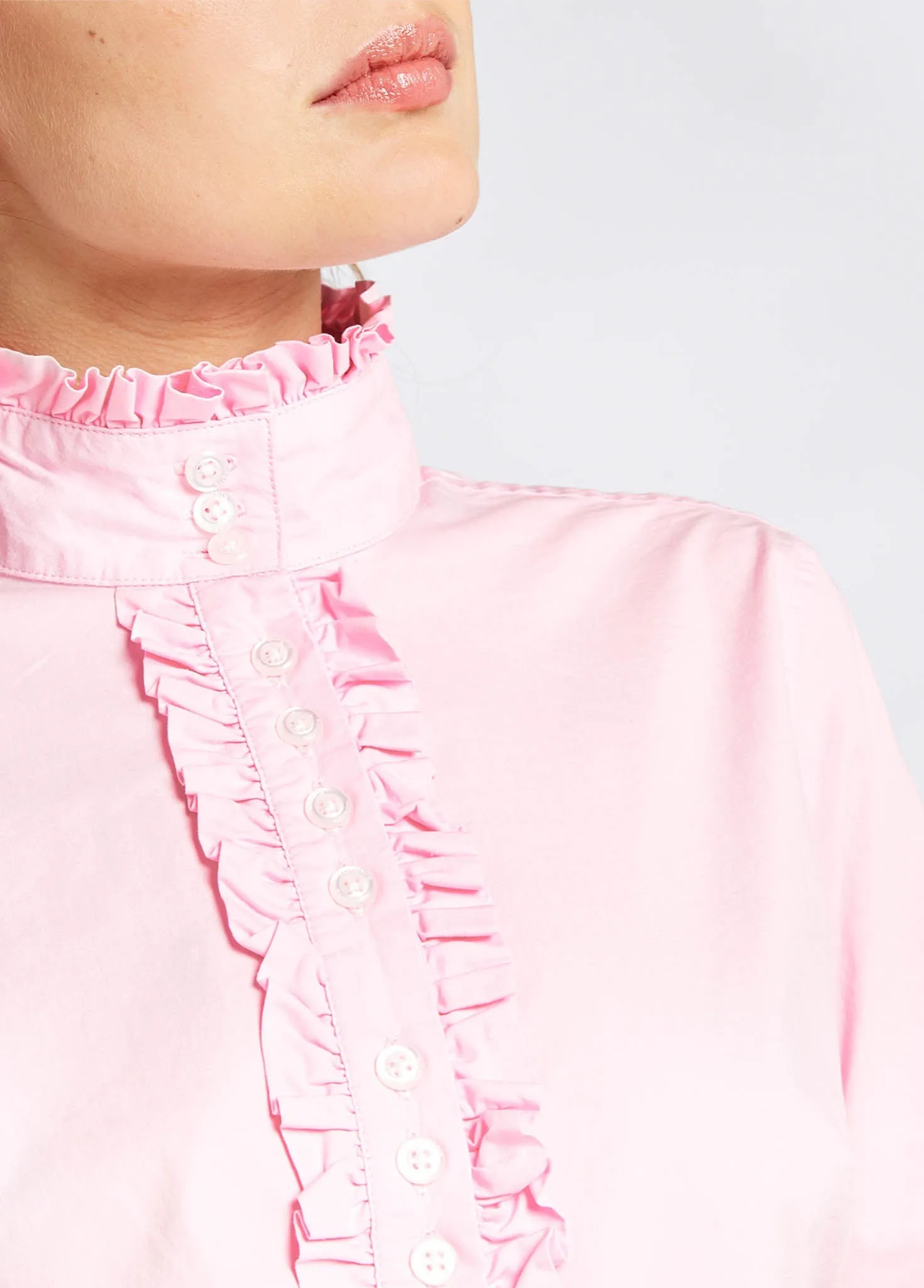 Chamomile Shirt - Pale Pink