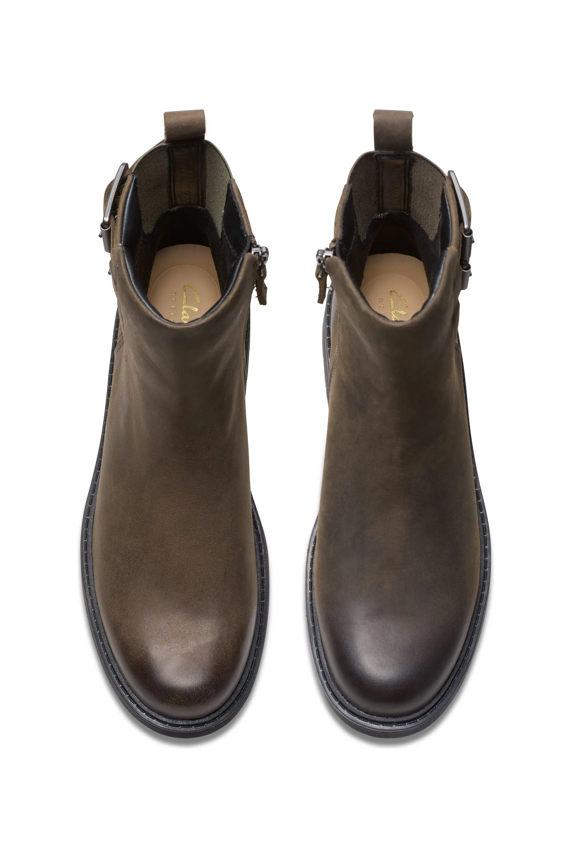 Clarks Orinoco2 Bay in Mole Grey Leather