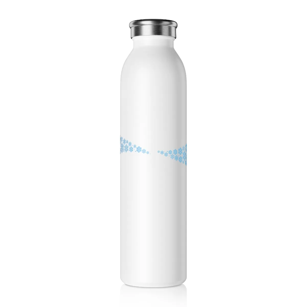 Coastline Winter Wave Slim Water Bottle