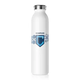 Coastline Winter Wave Slim Water Bottle