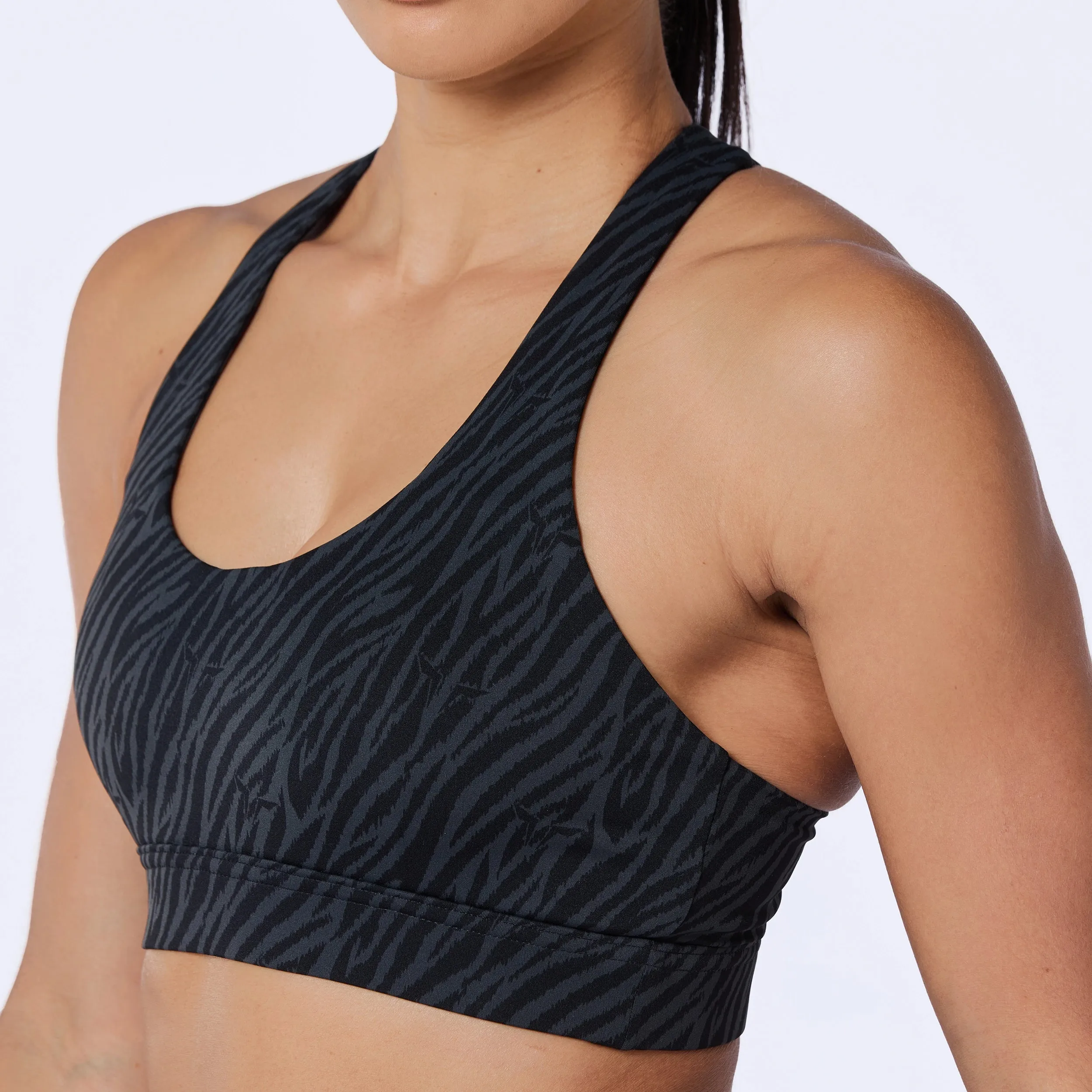 Core Agile Bra 2.0 - Black Print