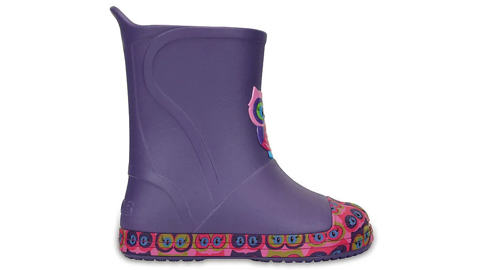 Crocs Kids BumpIT Graphic Boot Blue Violet