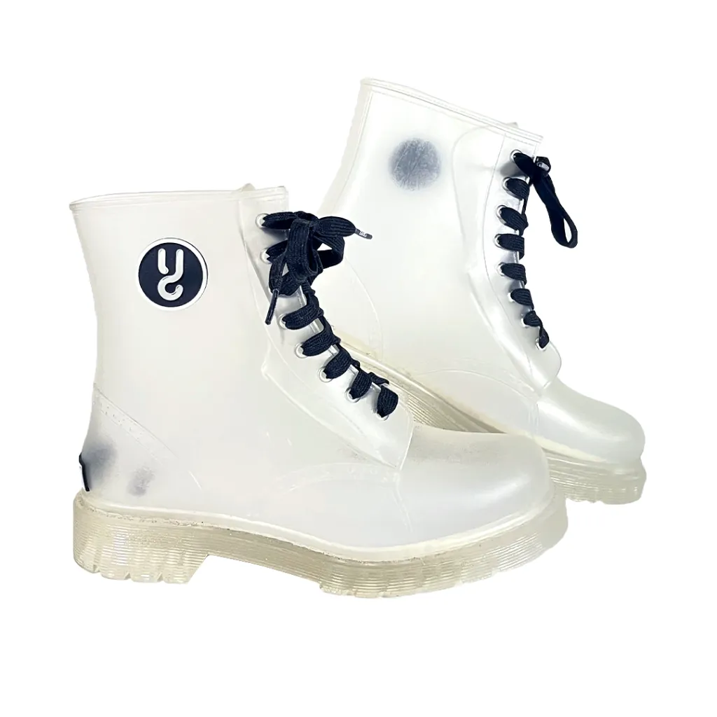 CRYSTAL GLOSS RAINKERS WOMEN'S RAIN BOOTS