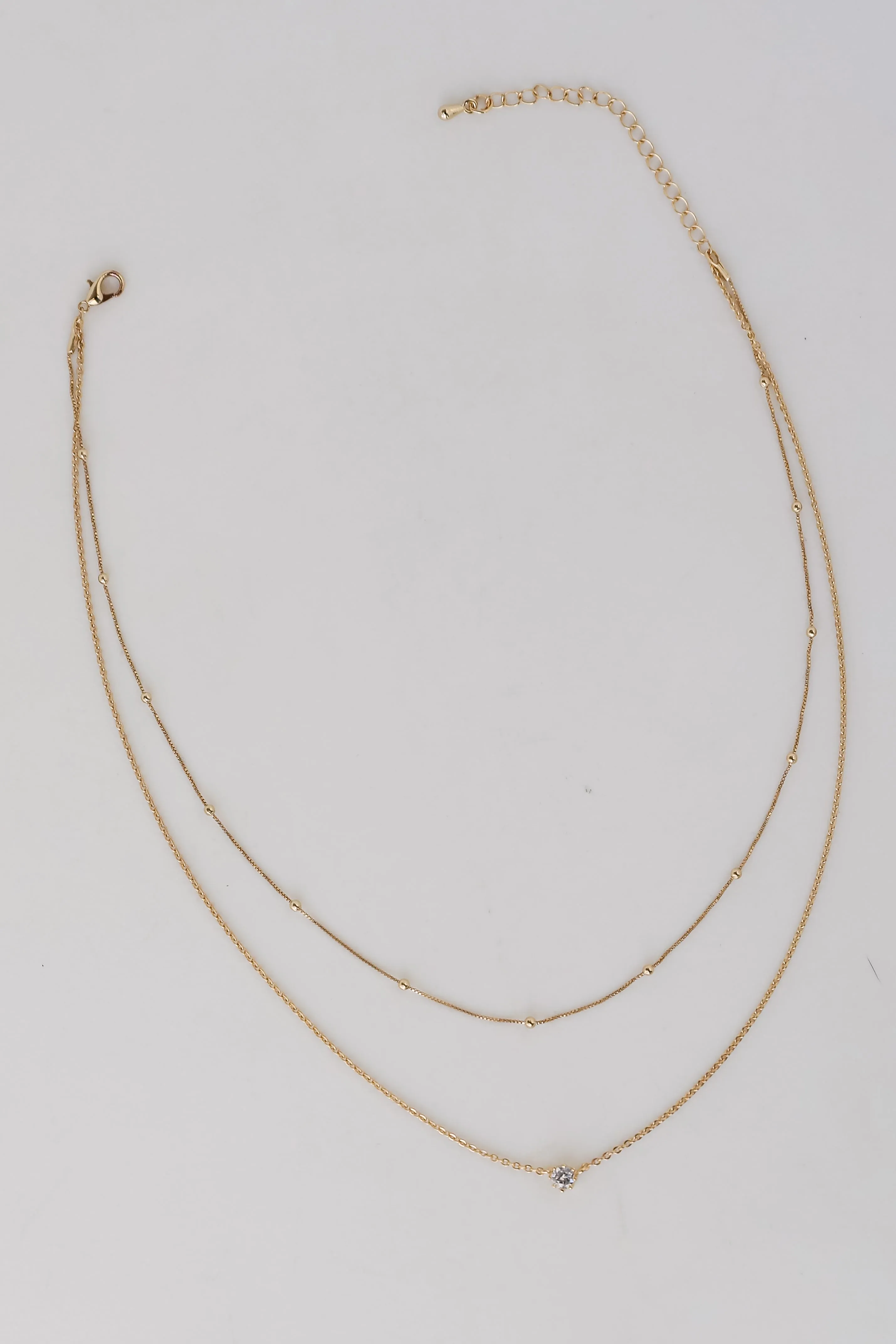 Dakota Gold Layered Chain Necklace