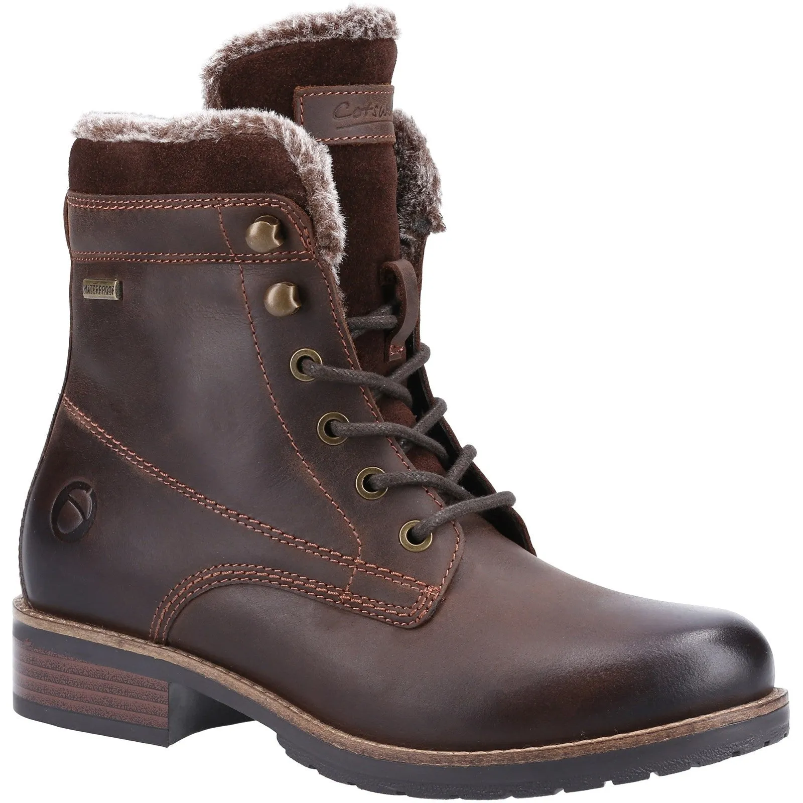 Daylesford Mid Boots Brown