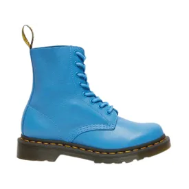 Dr. Martens 8 Eye Boots - Pascal - Mid Blue