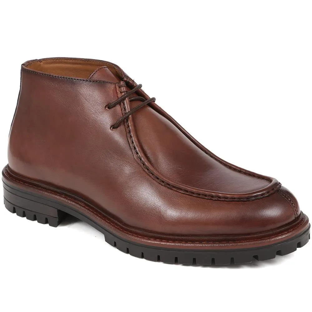 ERNEST Leather Chukka Boots - ERNEST / 324 392