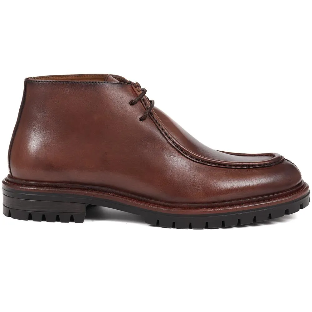 ERNEST Leather Chukka Boots - ERNEST / 324 392