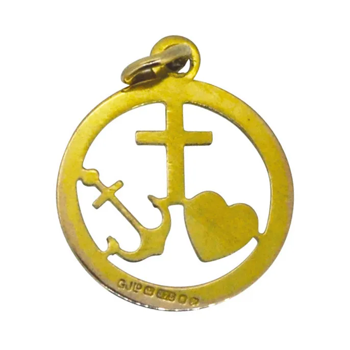 Faith, Hope & Charity Charm