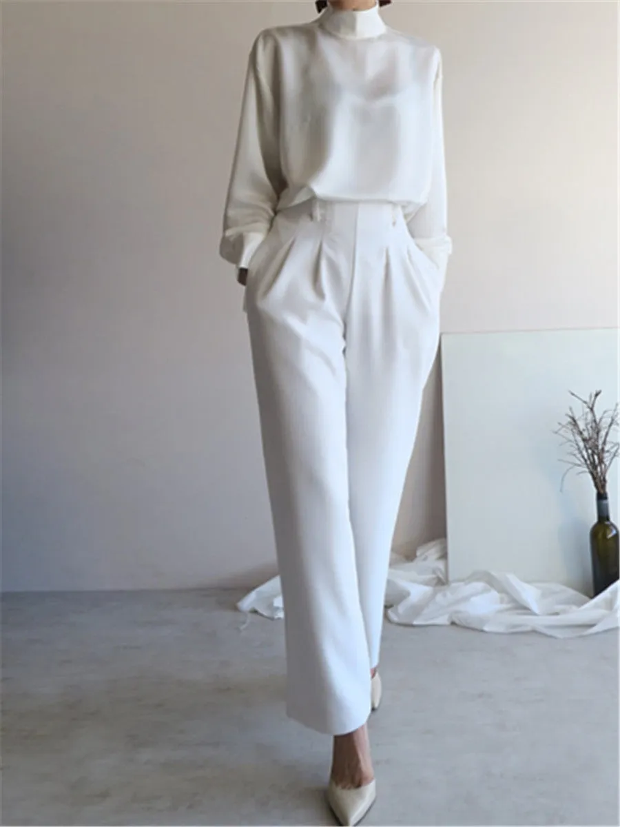 Fashion Casual Loose And Comfortable Top Pants Suit