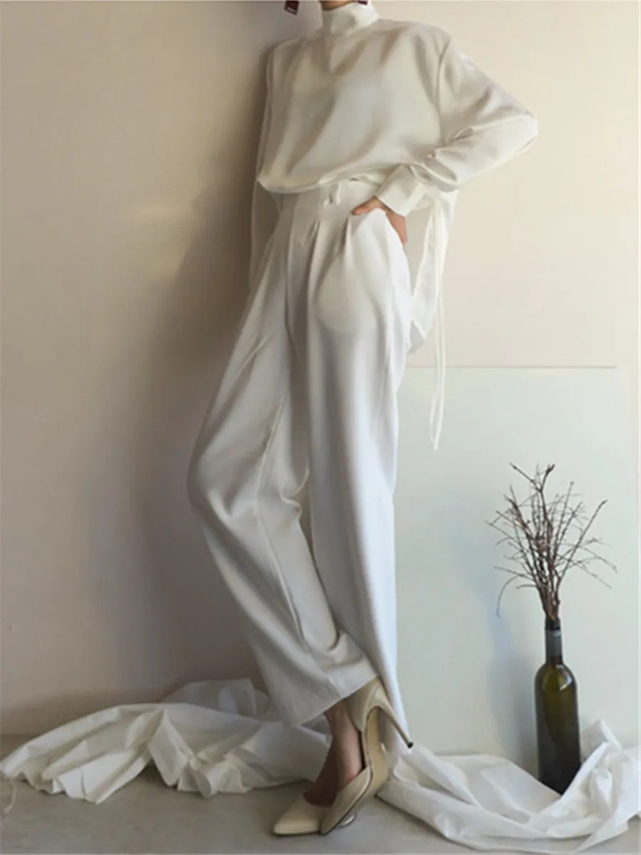 Fashion Casual Loose And Comfortable Top Pants Suit