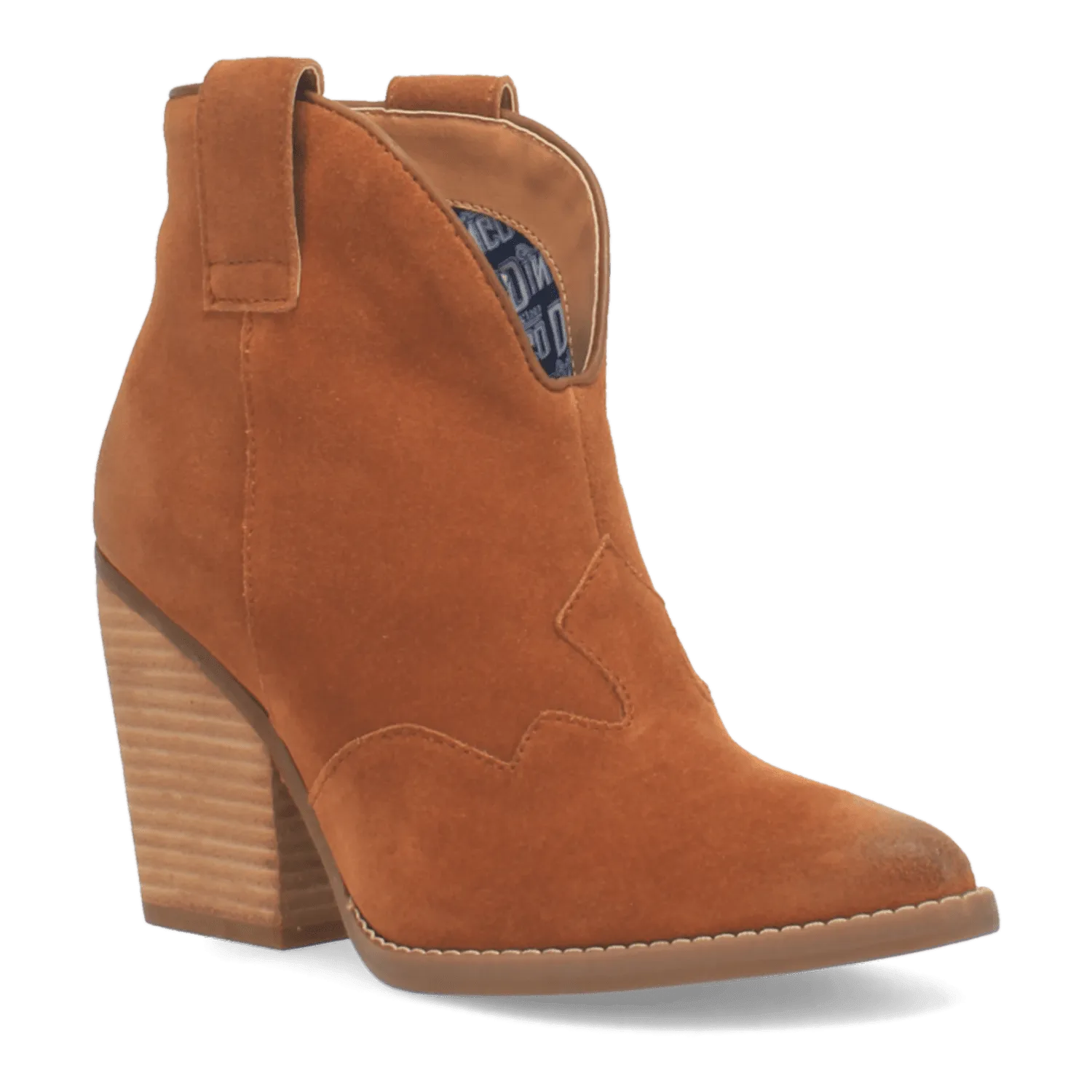 #FLANNIE LEATHER BOOTIE