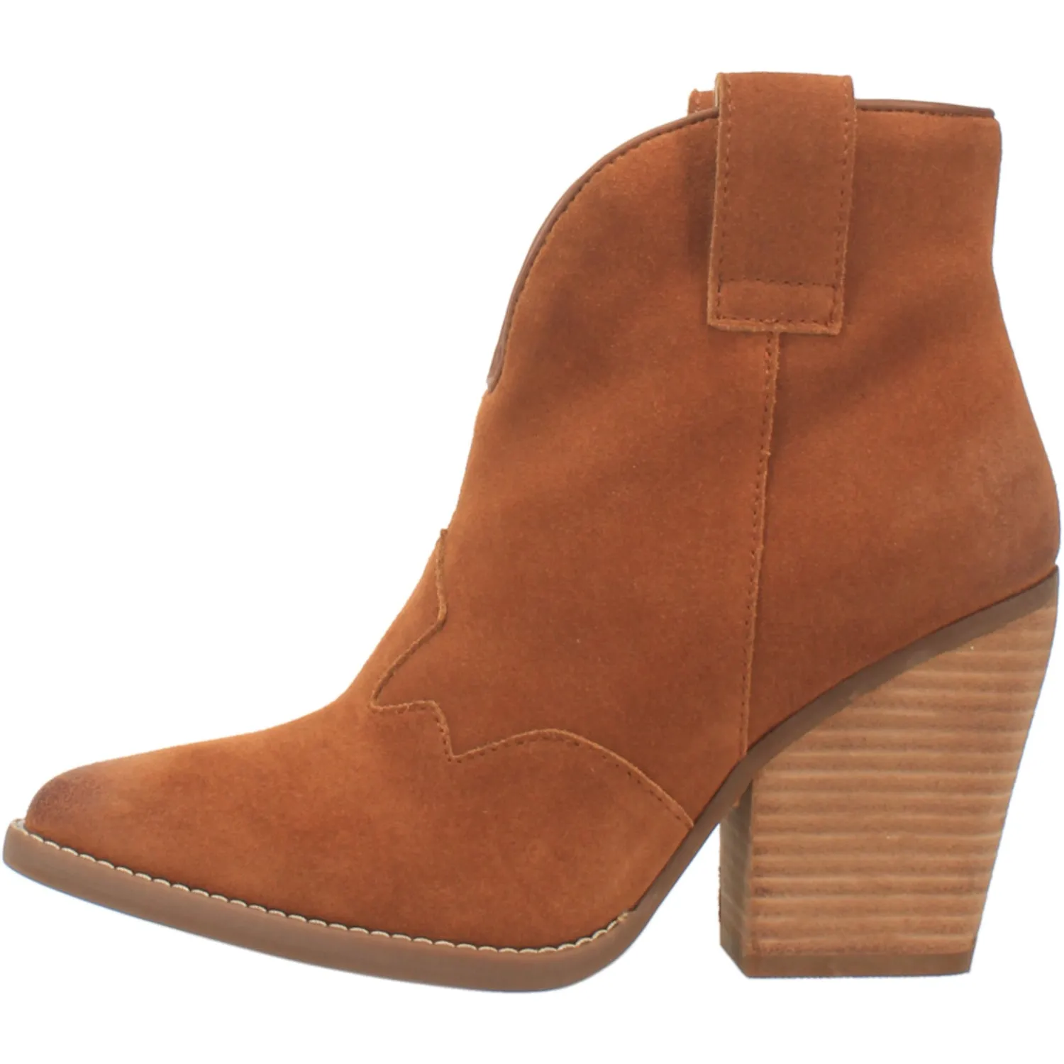 #FLANNIE LEATHER BOOTIE