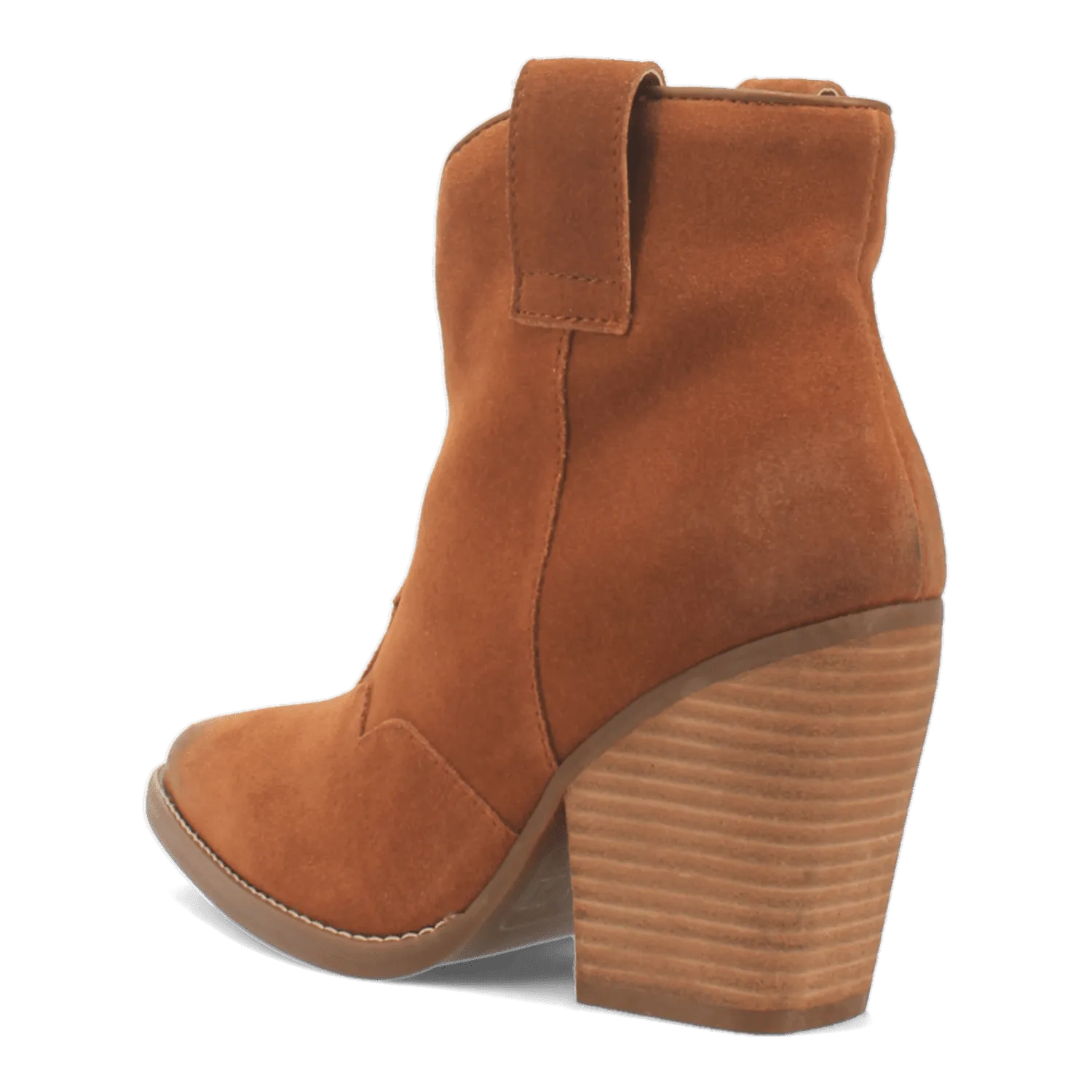 #FLANNIE LEATHER BOOTIE