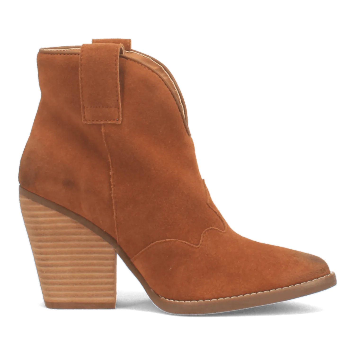 #FLANNIE LEATHER BOOTIE