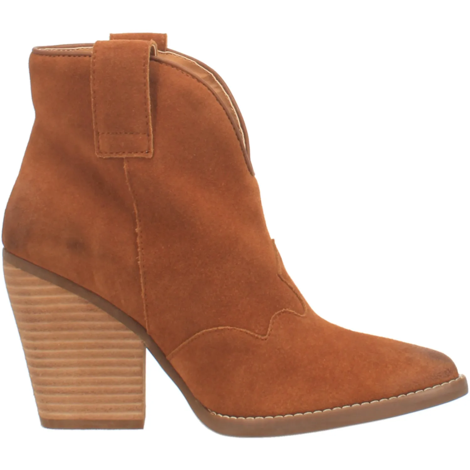 #FLANNIE LEATHER BOOTIE